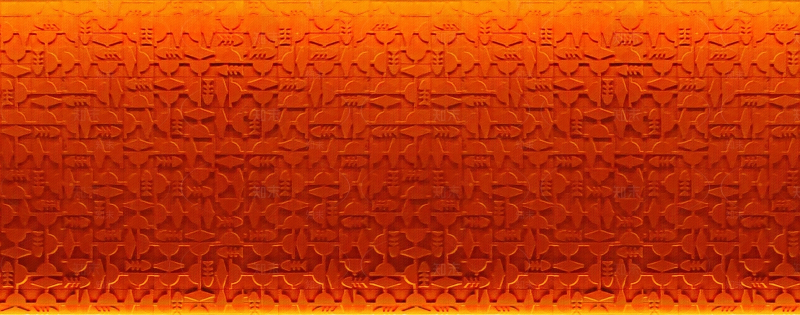 橘色文化砖背景墙贴图下载【ID:1160078409】