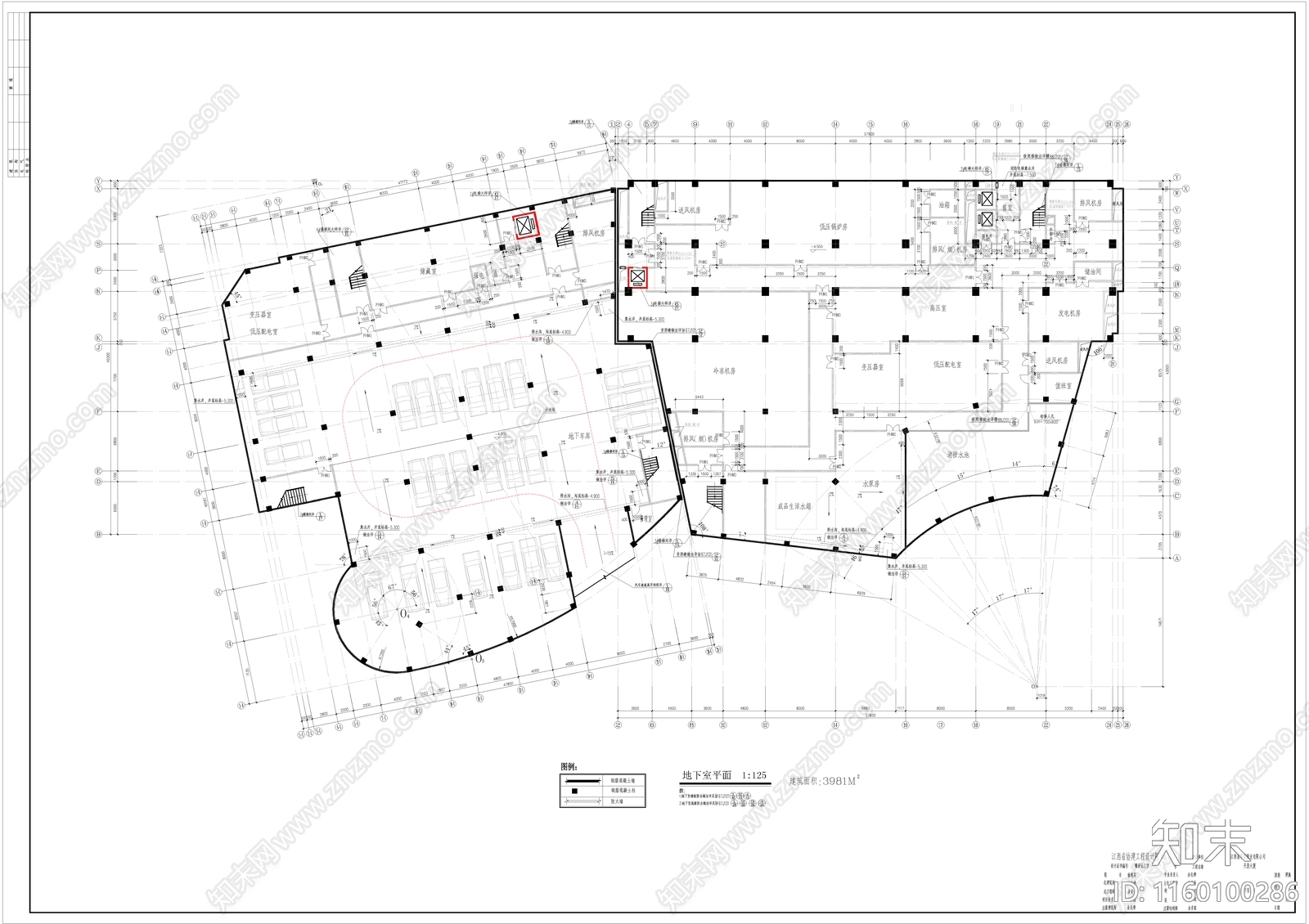 某高端酒店全套建cad施工图下载【ID:1160100286】