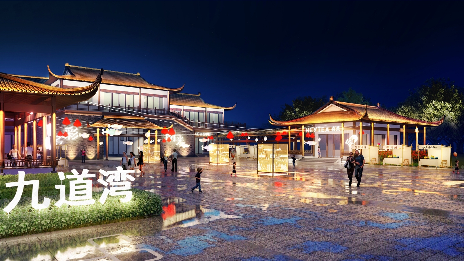 剪纸影灯SU模型下载【ID:1160101477】