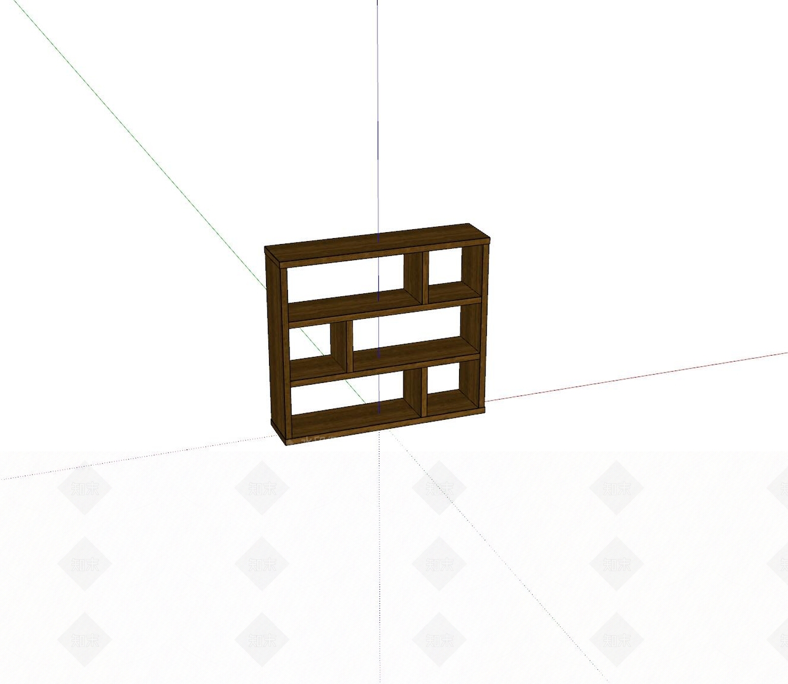 老旧置物架SU模型下载【ID:1160108202】