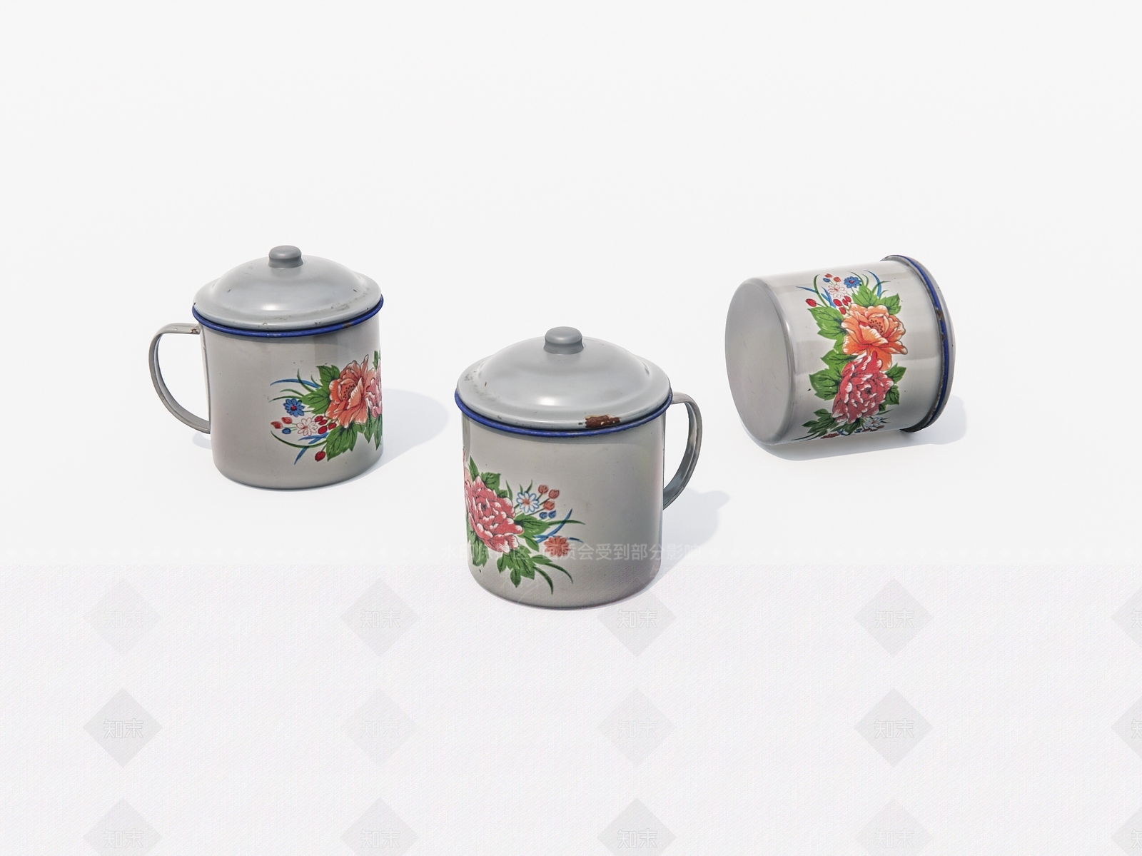 老式杯子3D模型下载【ID:1160111076】