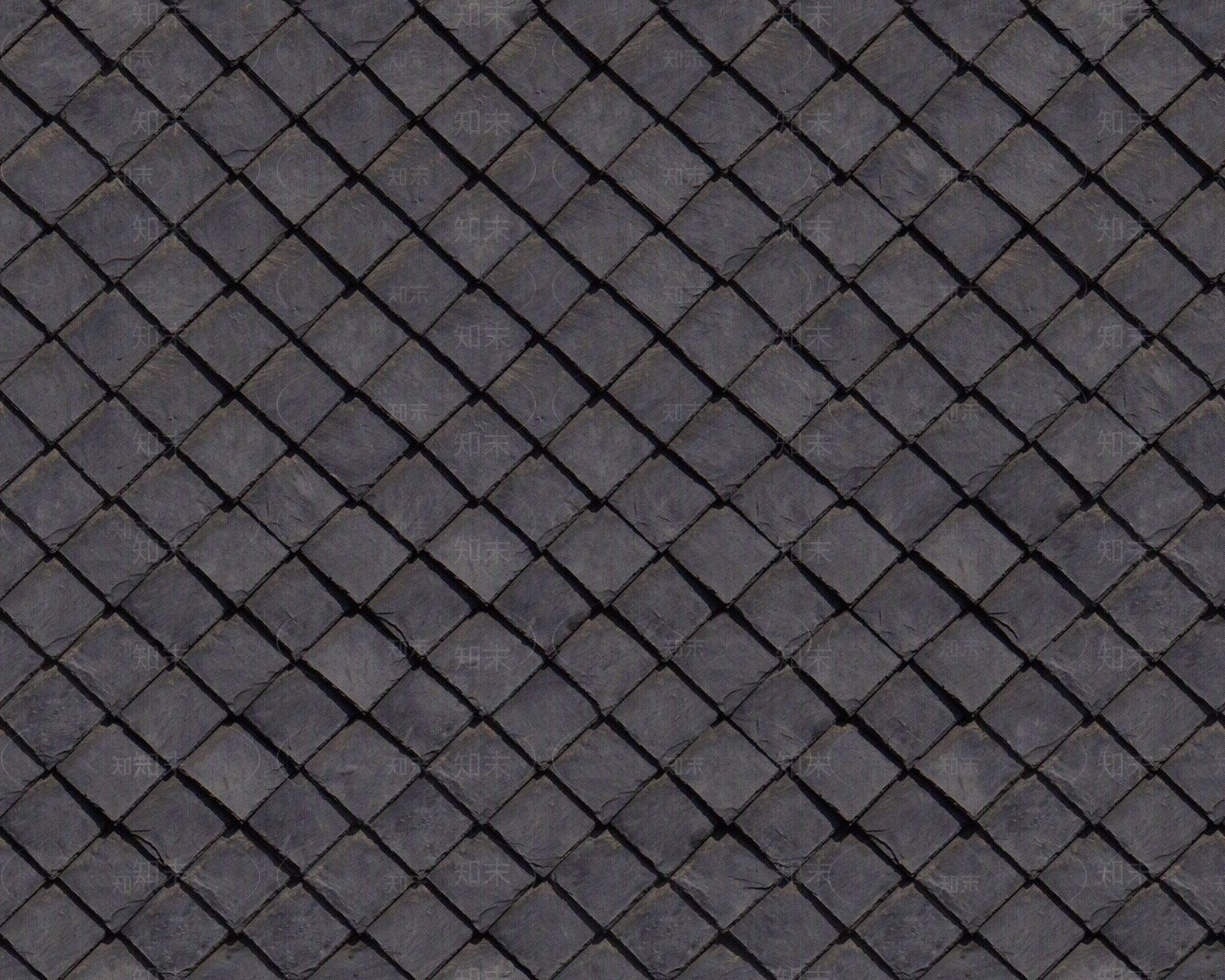 无缝别墅建筑屋顶中式仿古石板瓦片贴图下载【ID:1160115760】