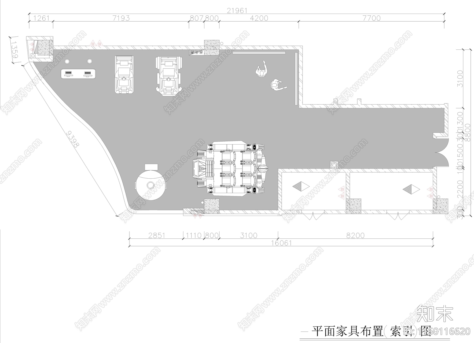 VR科技乐园CA施工图下载【ID:1160116620】