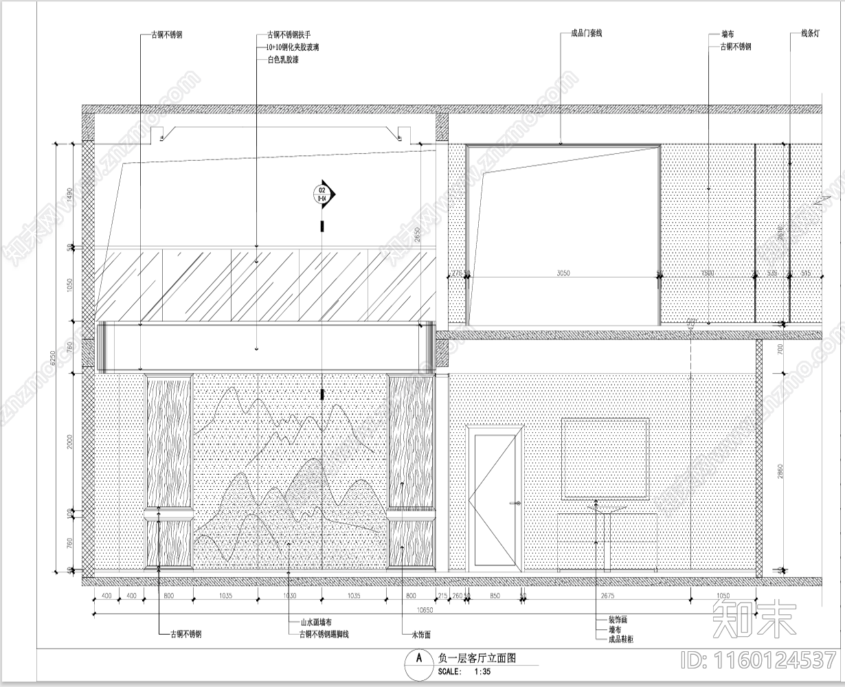 九玺别墅B10cad施工图下载【ID:1160124537】