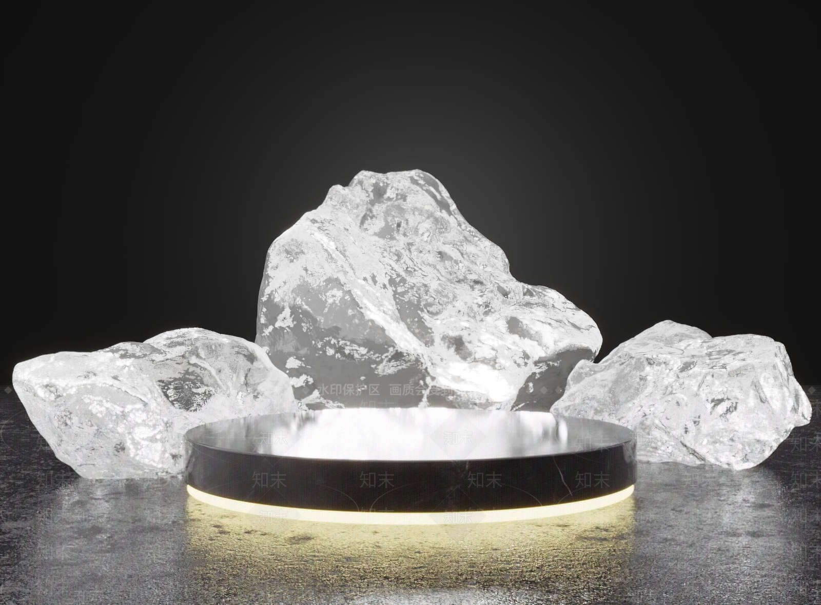 静物展示台3D模型下载【ID:1160126809】