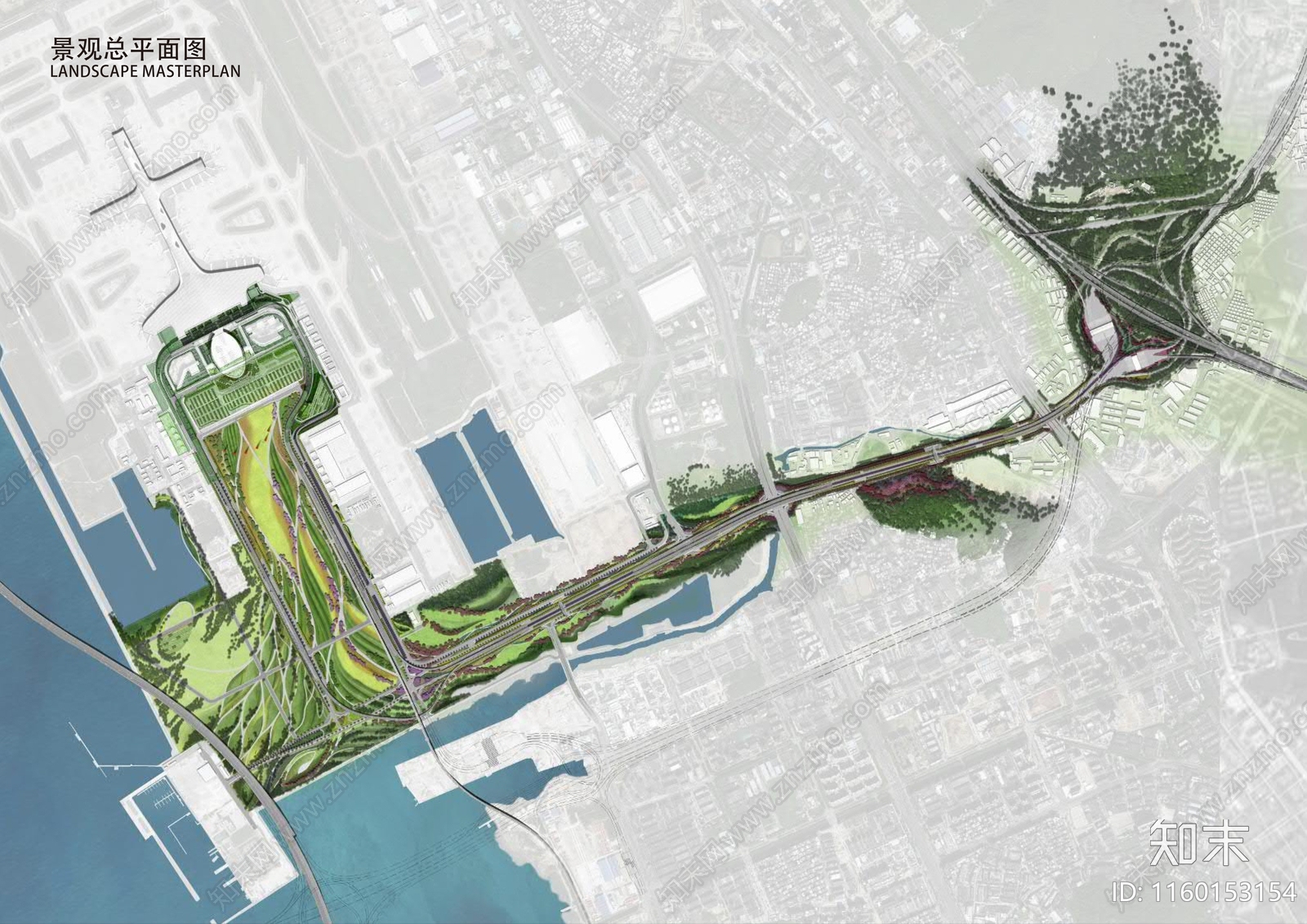 深圳机场周边视觉环境再造设计下载【ID:1160153154】