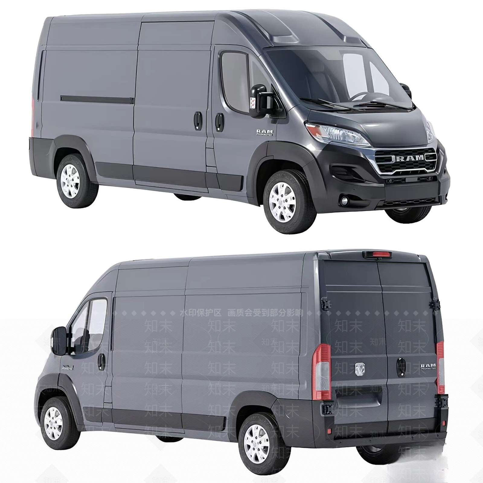 七座面包车3D模型下载【ID:1160154606】