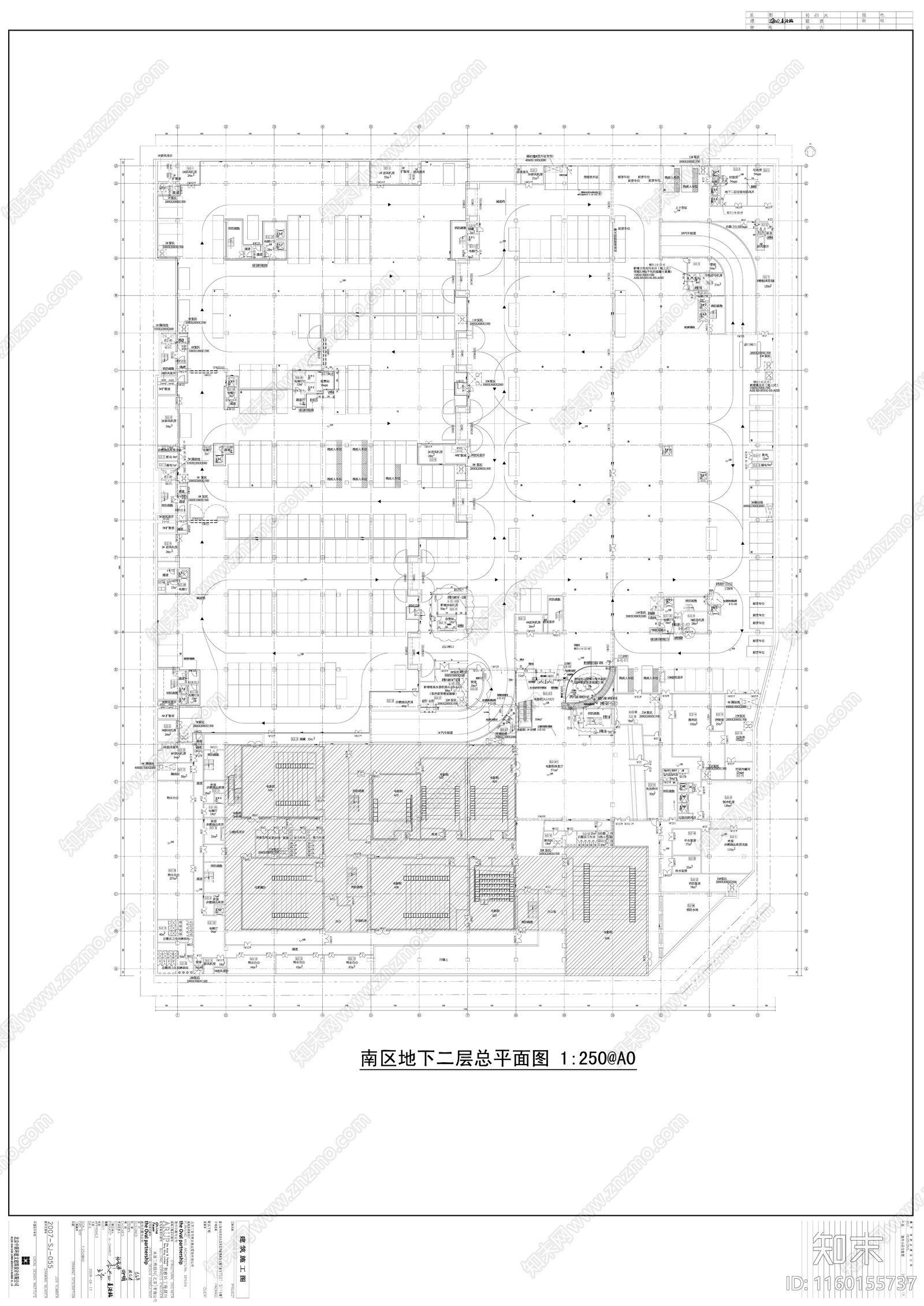 三里屯太古里平面图cad施工图下载【ID:1160155737】