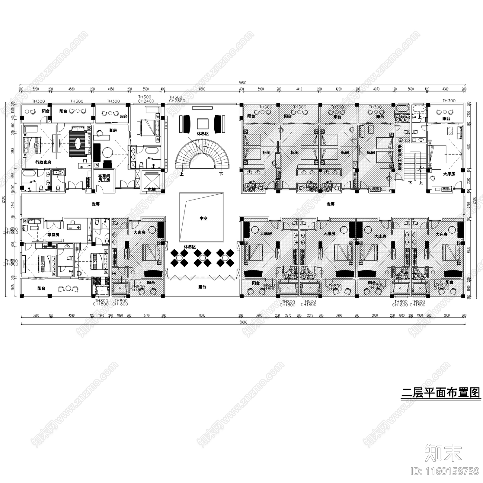 新中式腾冲腾贤苑31栋精品酒店室内工装cad施工图下载【ID:1160158759】