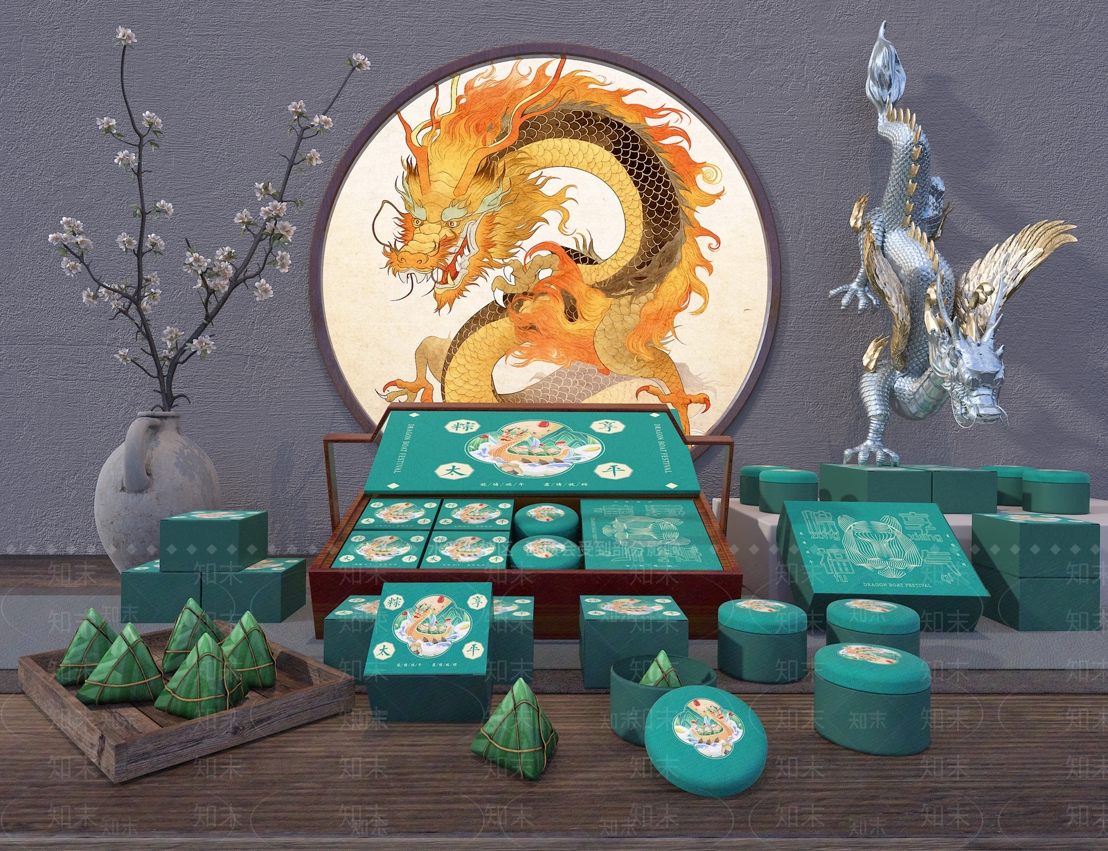 礼盒3D模型下载【ID:1160172060】