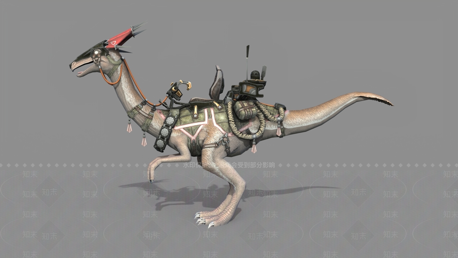 远古生物龙3D模型下载【ID:1160171917】