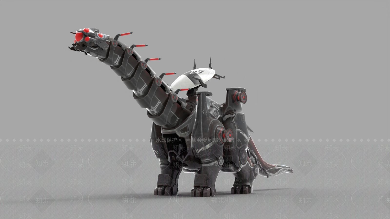 爬行类动物3D模型下载【ID:1160172983】
