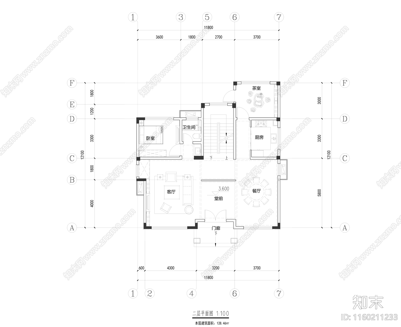 现代小别墅自建房施工图下载【ID:1160211233】