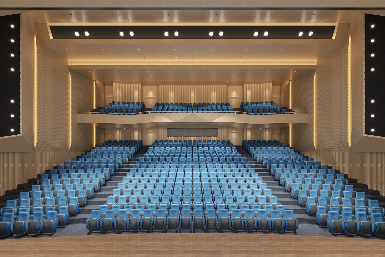 现代报告厅3D模型下载【ID:1160211919】