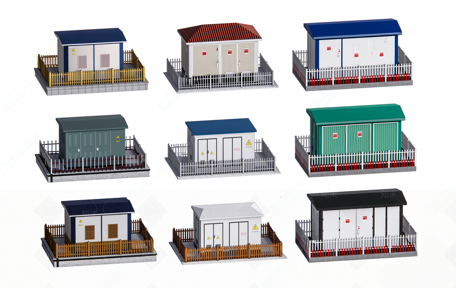 现代配电房3D模型下载【ID:1160214715】