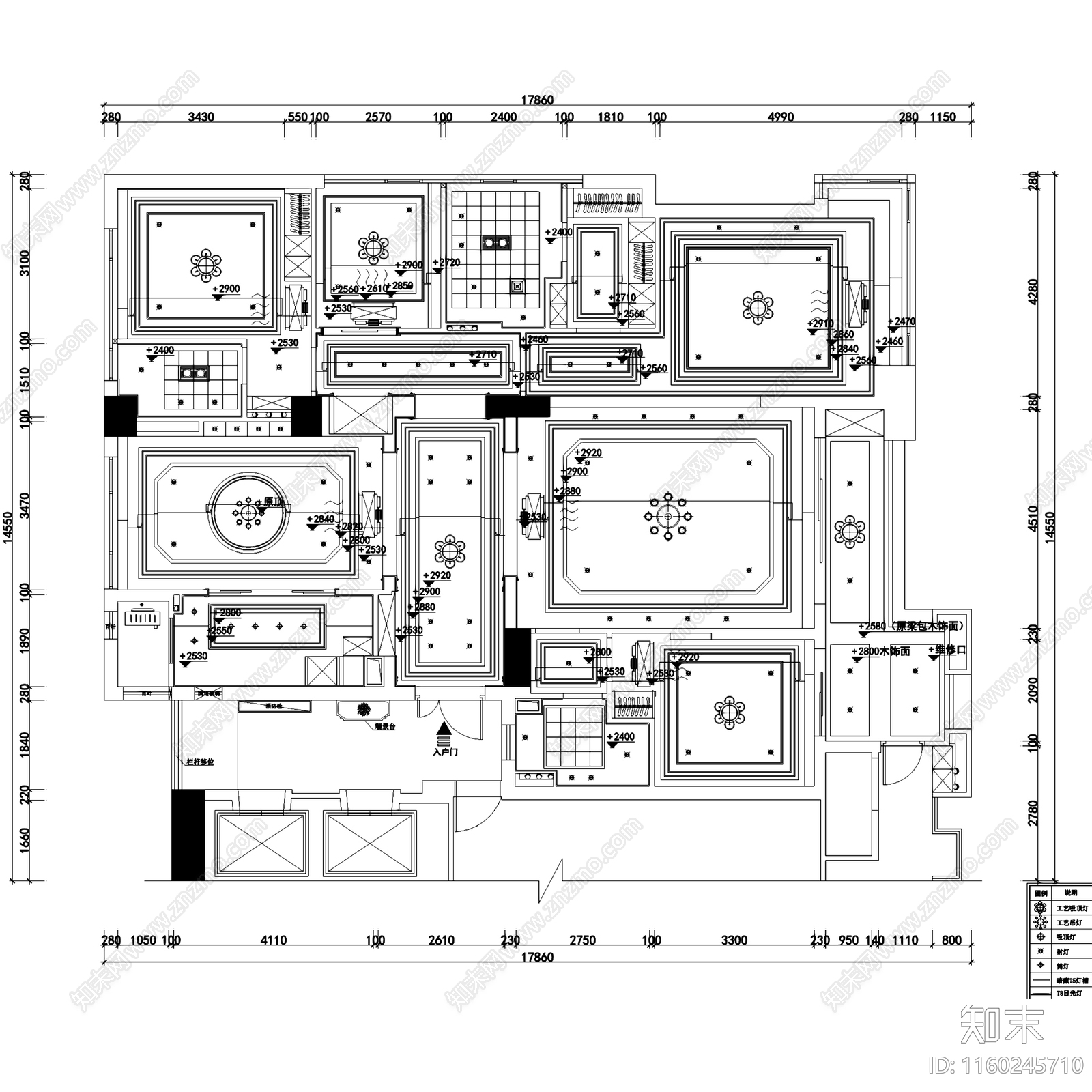 金色海岸9cad施工图下载【ID:1160245710】