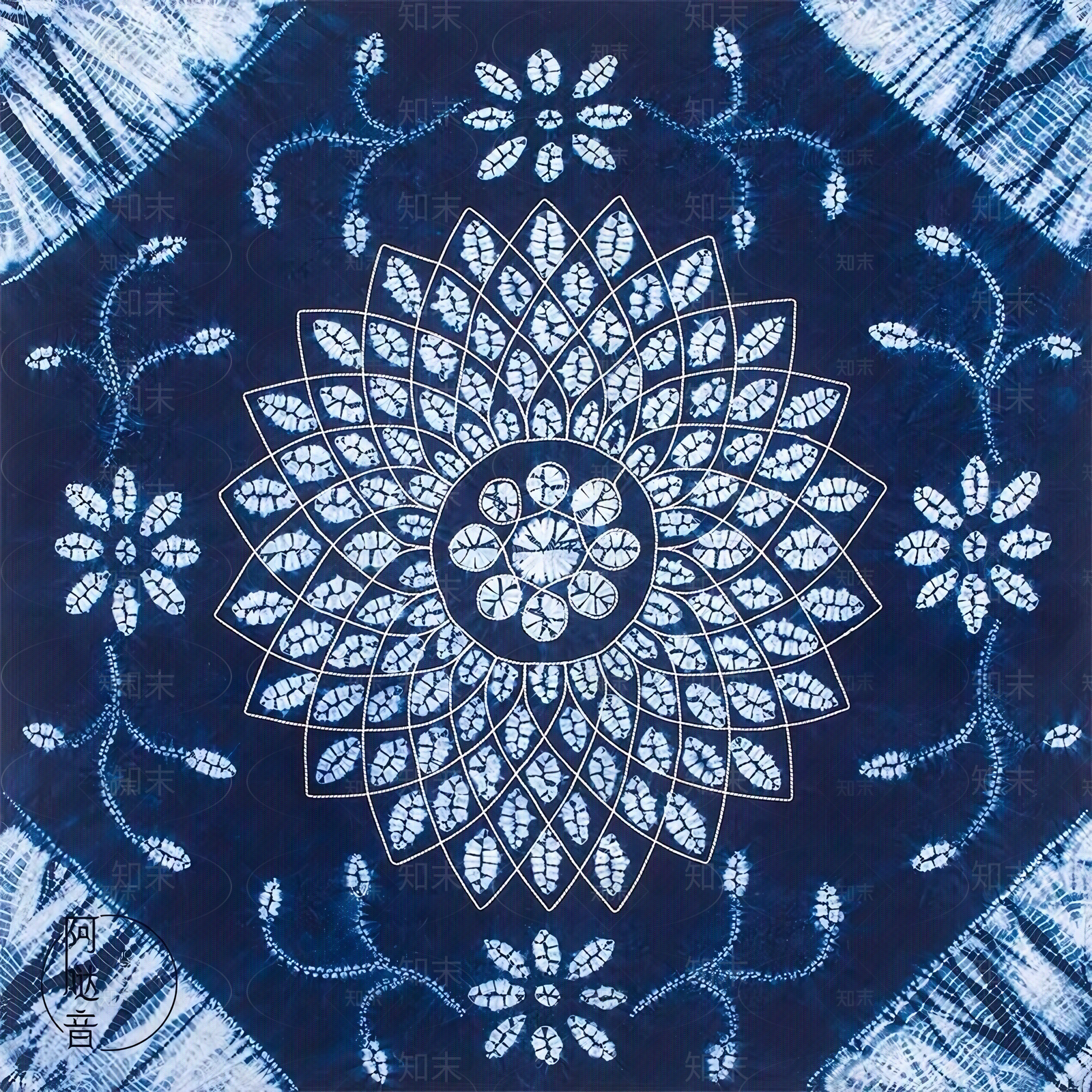 扎染布料贴图下载【ID:1160247469】