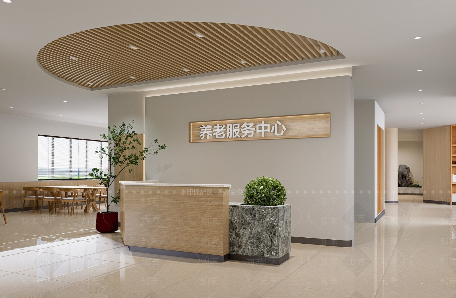 养老院SU模型下载【ID:1160251279】