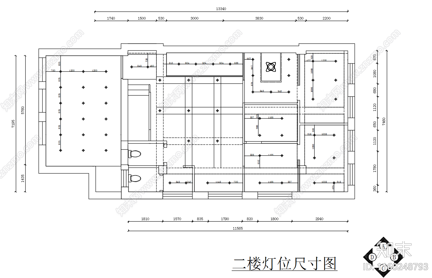 宠物医院装修设计图cad施工图下载【ID:1160248793】