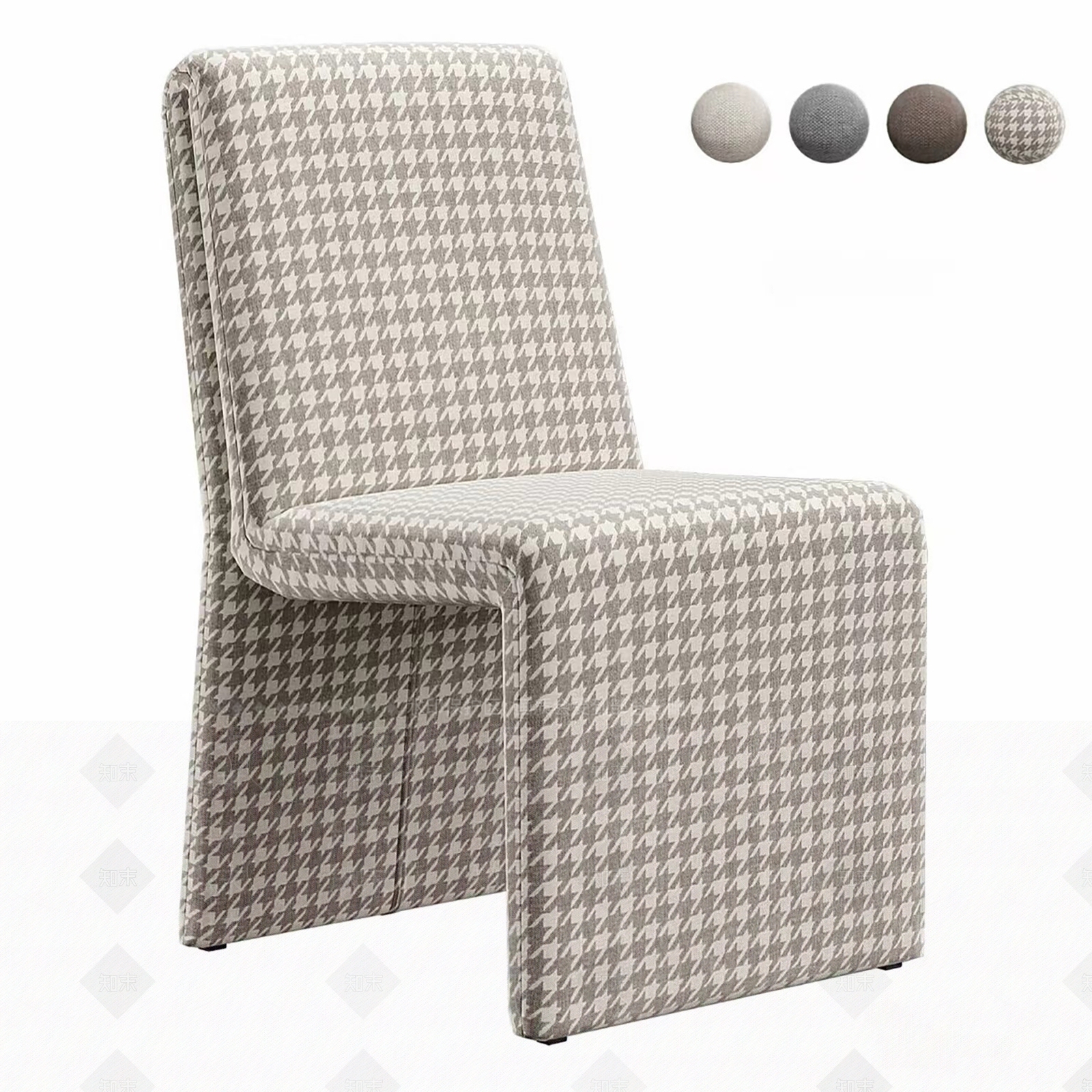 现代西榆树椅子3D模型下载【ID:1160259667】