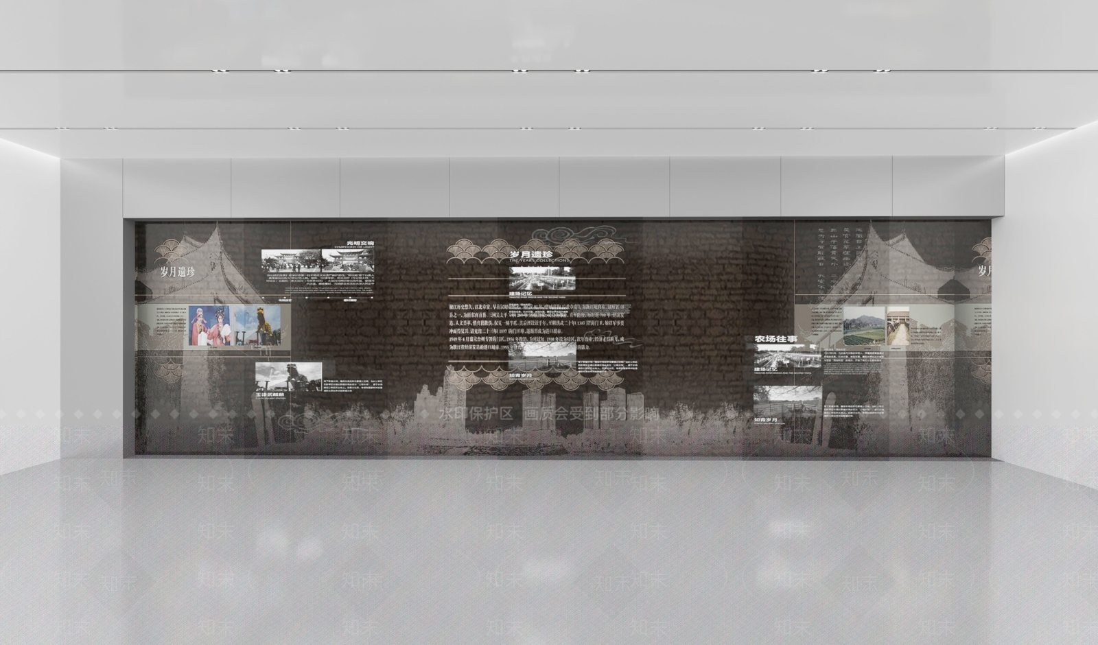 现代文化展厅SU模型精品下载_SketchUp模型_知末网