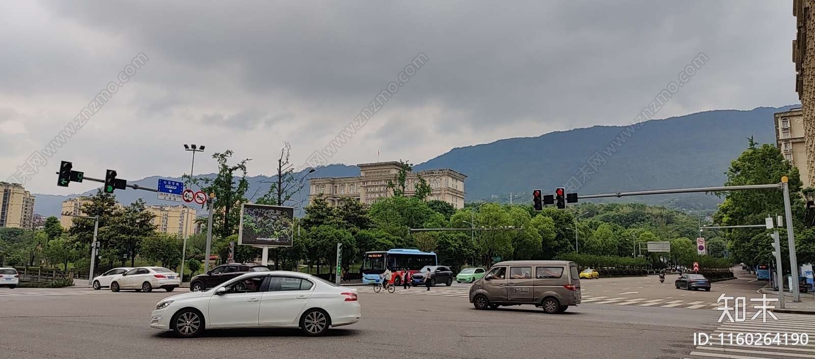 道路沿线风景贴图下载【ID:1160264190】