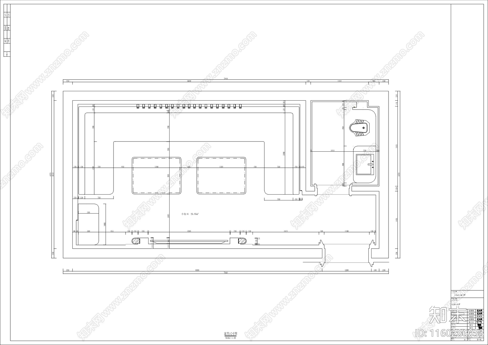 PARTY包房cad施工图下载【ID:1160286033】