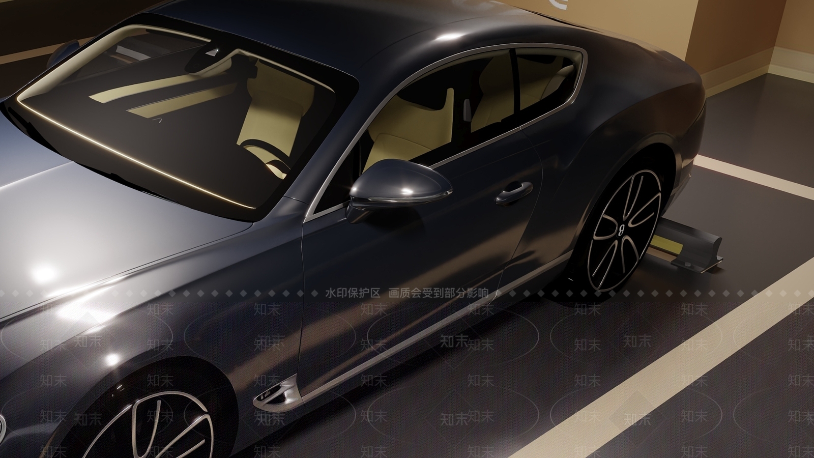 豪华宾利轿车3D模型下载【ID:1160287500】