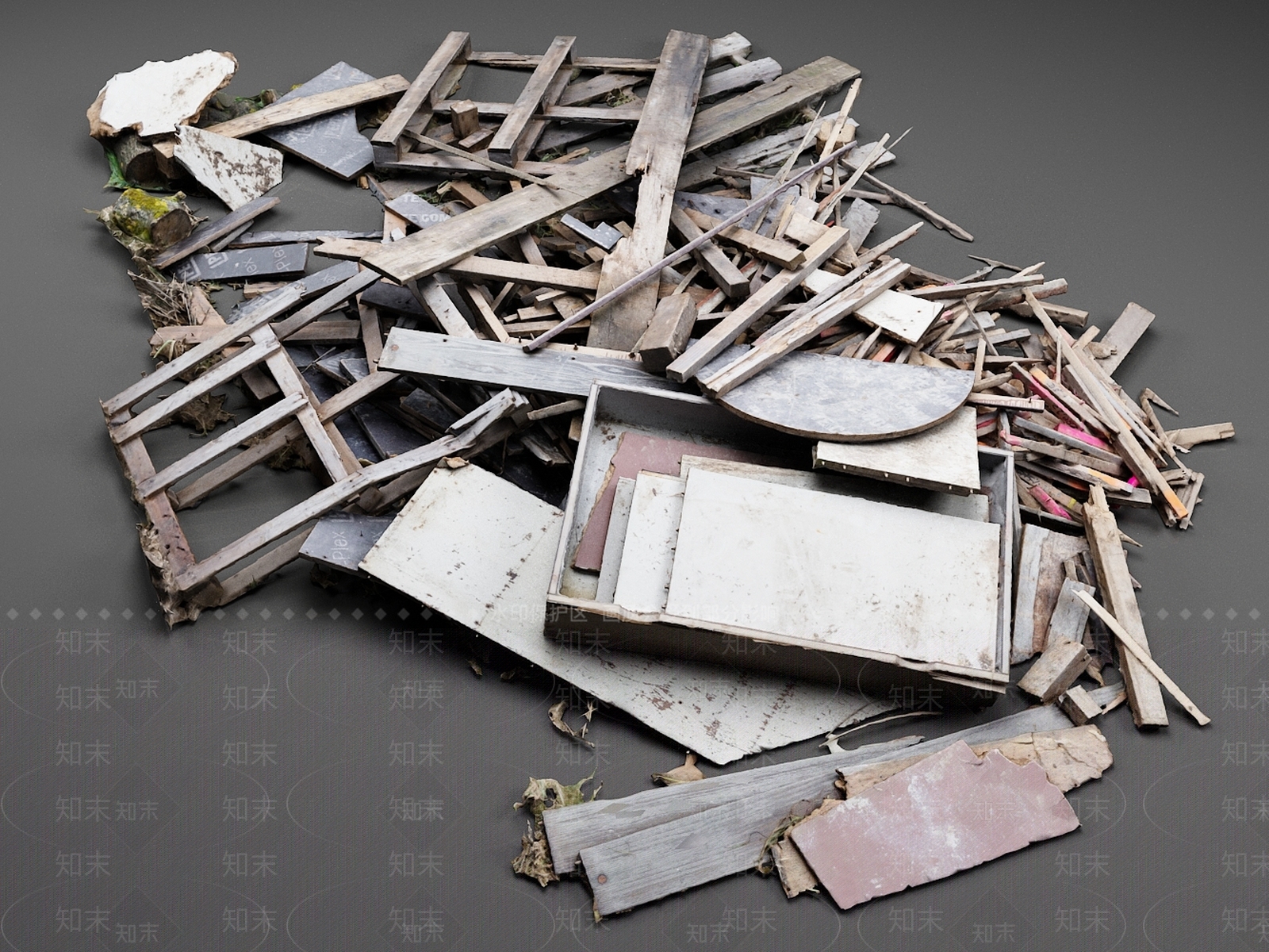 现代建筑材料3D模型下载【ID:1160288619】