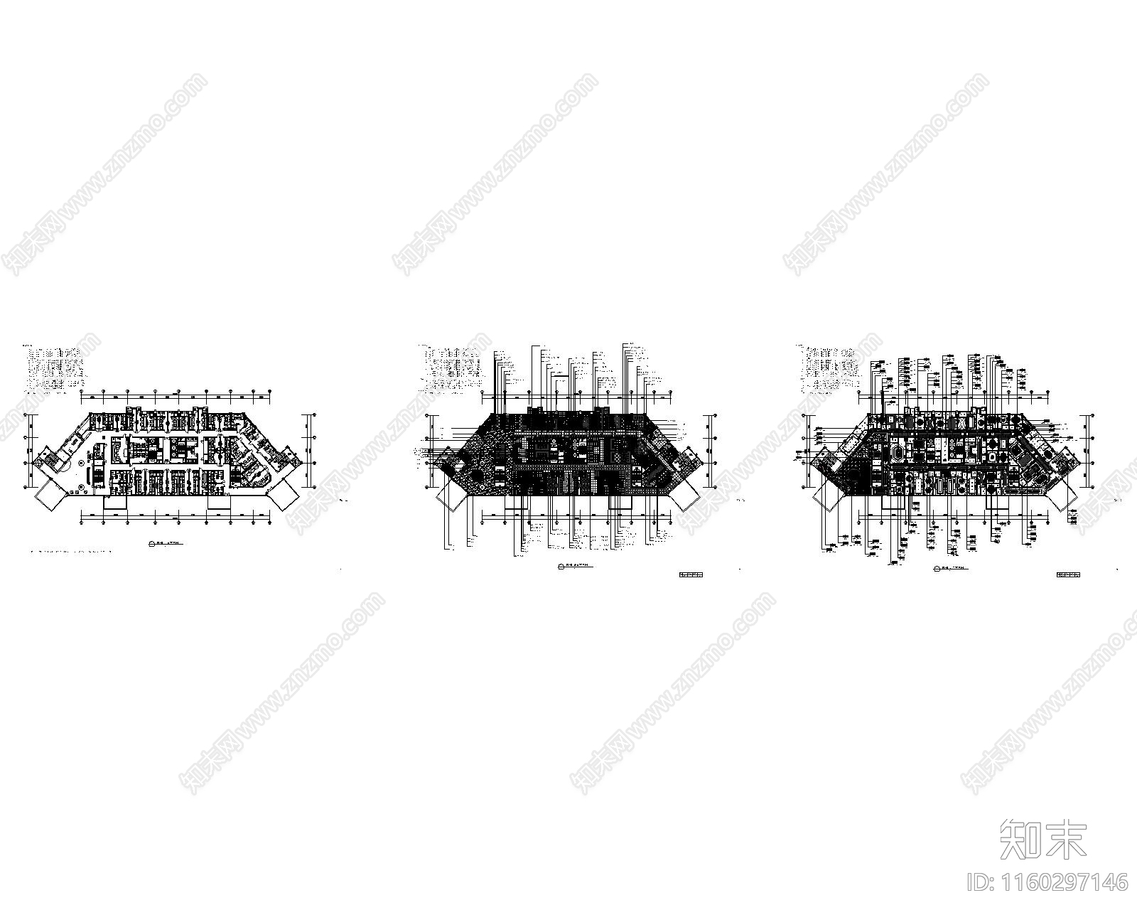 KTV平面方案布置图cad施工图下载【ID:1160297146】
