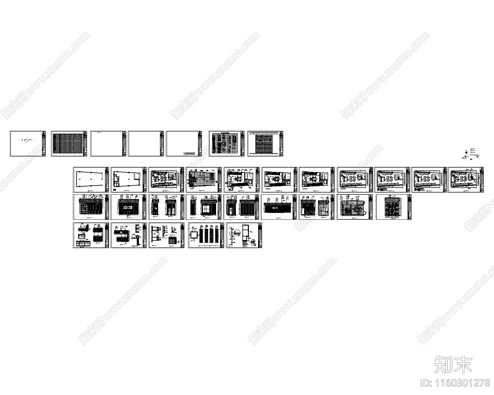 现代音乐酒吧全cad施工图下载【ID:1160301278】