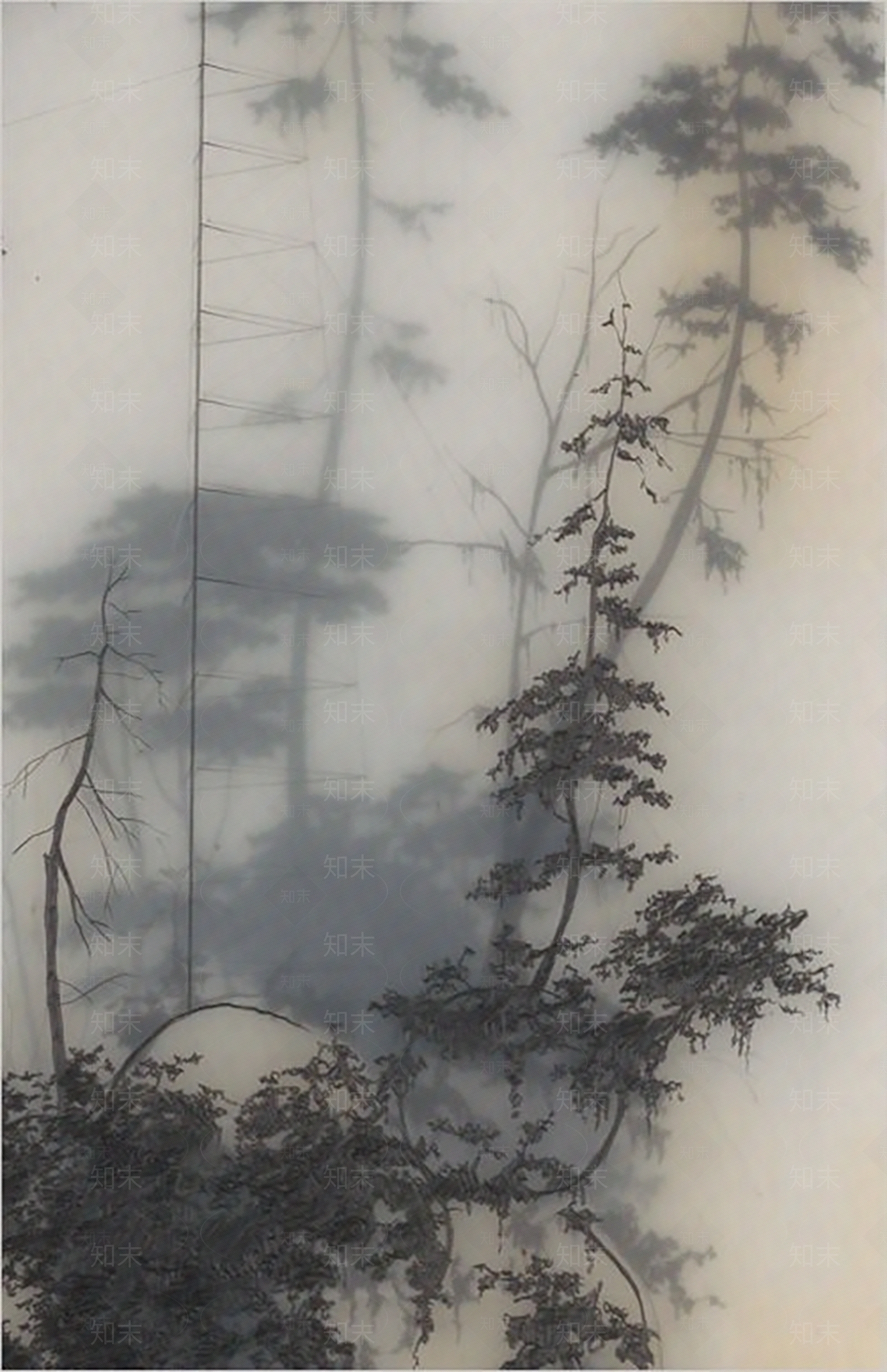 植物艺术磨砂玻璃雾化玻璃树脂板植物贴图下载【ID:1160310567】