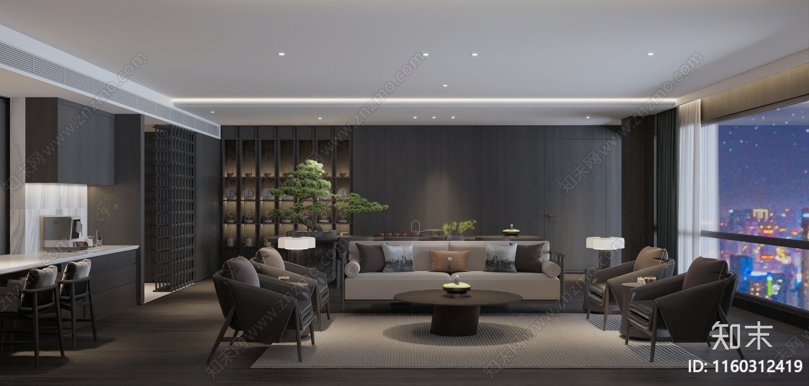 办公室cad施工图下载【ID:1160312419】