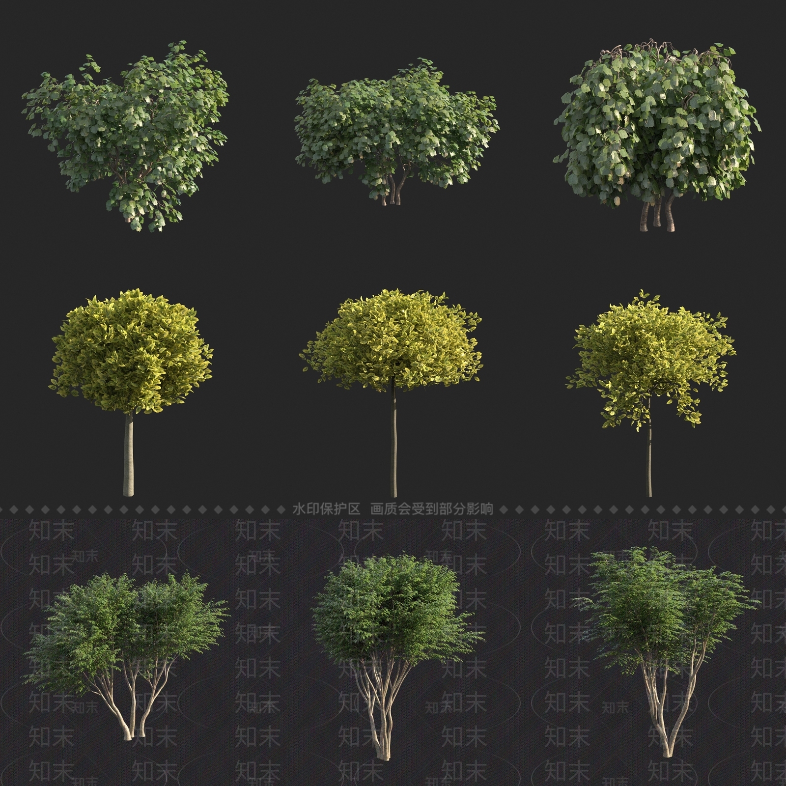 景观树3D模型下载【ID:1160319506】