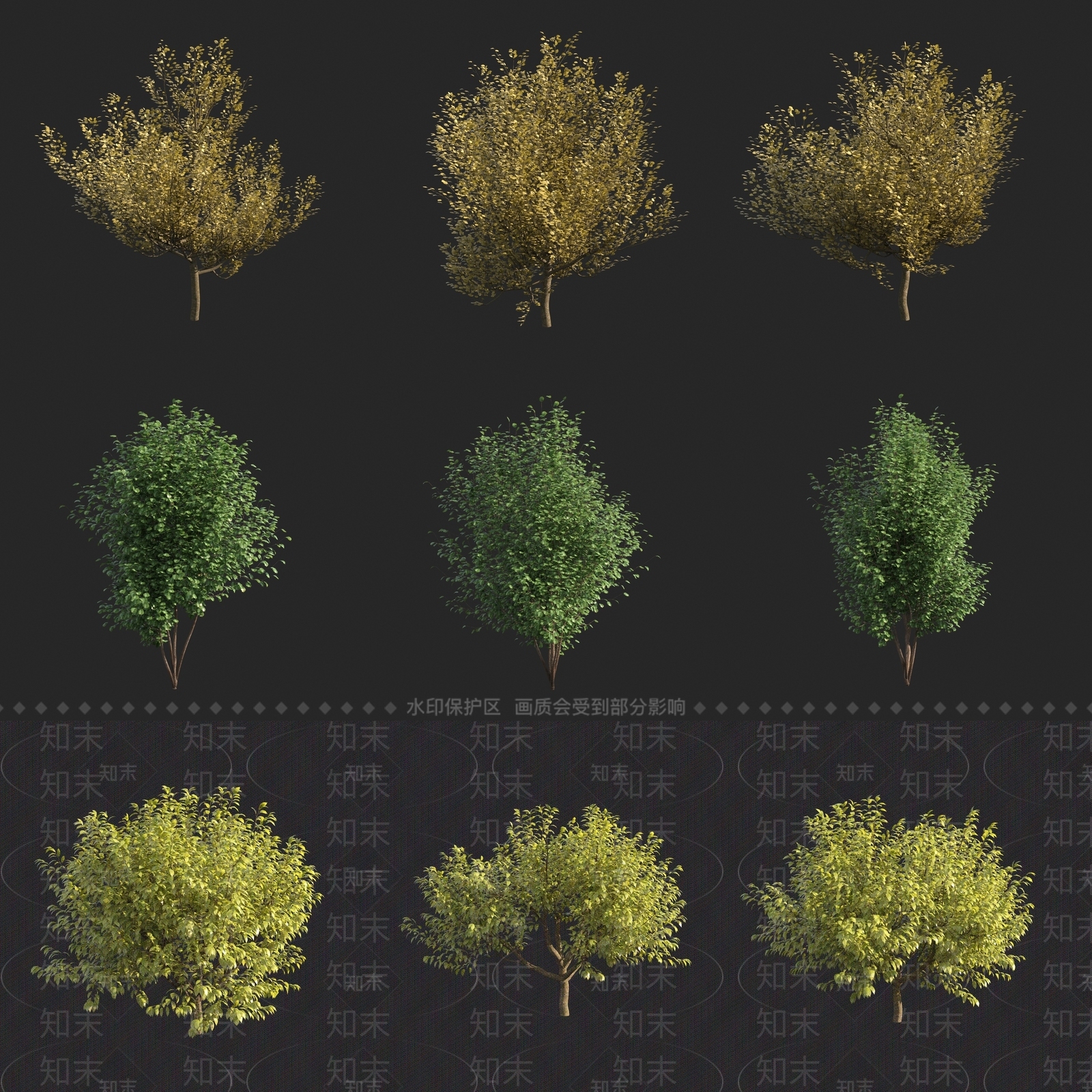 树3D模型下载【ID:1160321364】