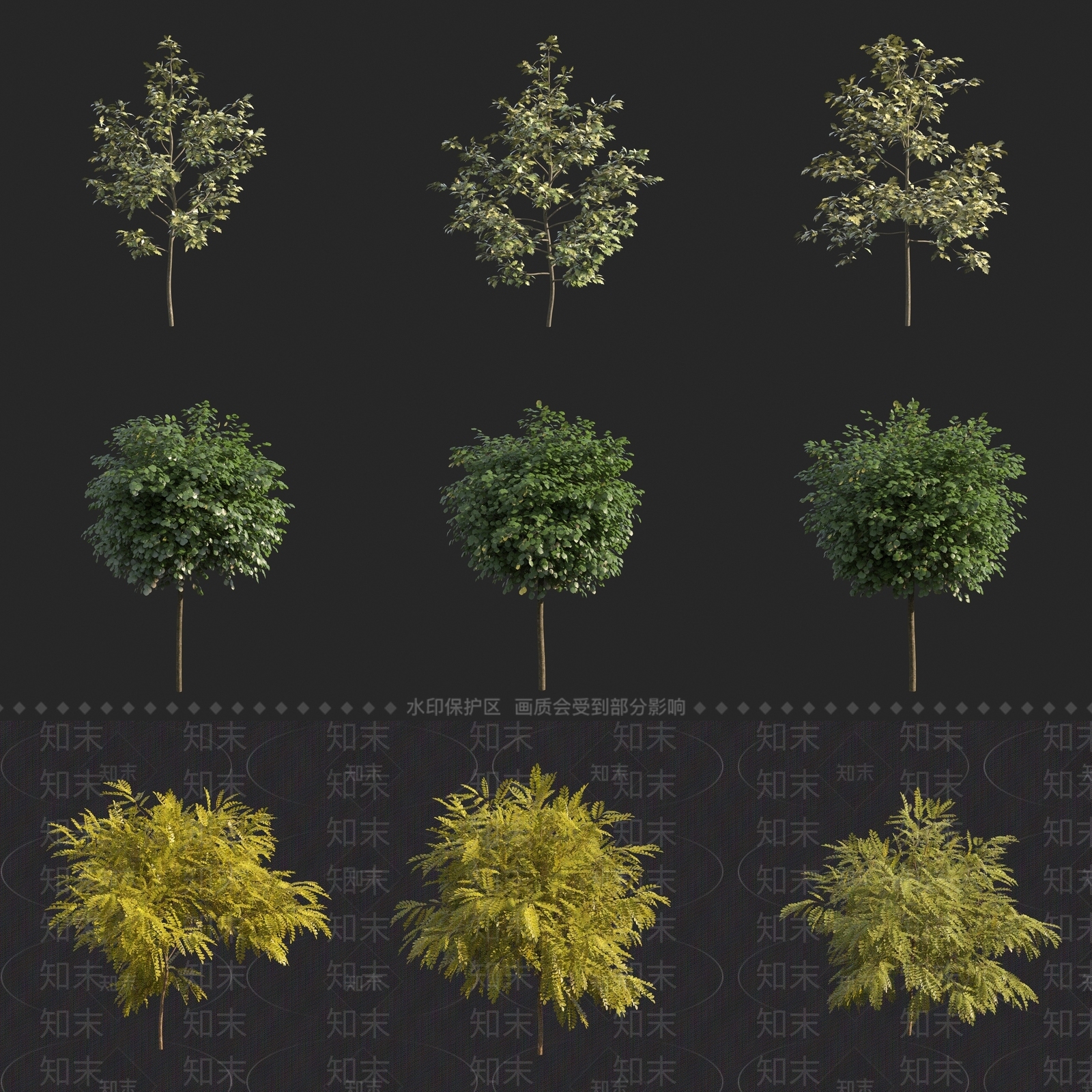 树3D模型下载【ID:1160322061】