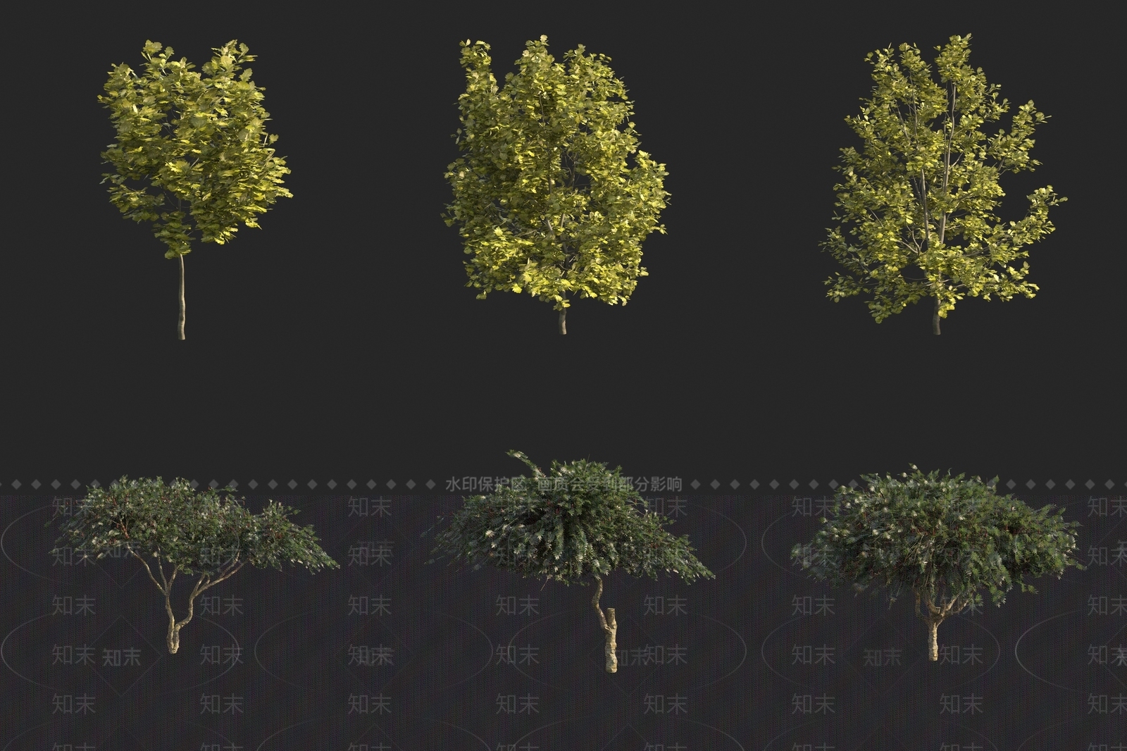 树3D模型下载【ID:1160324206】
