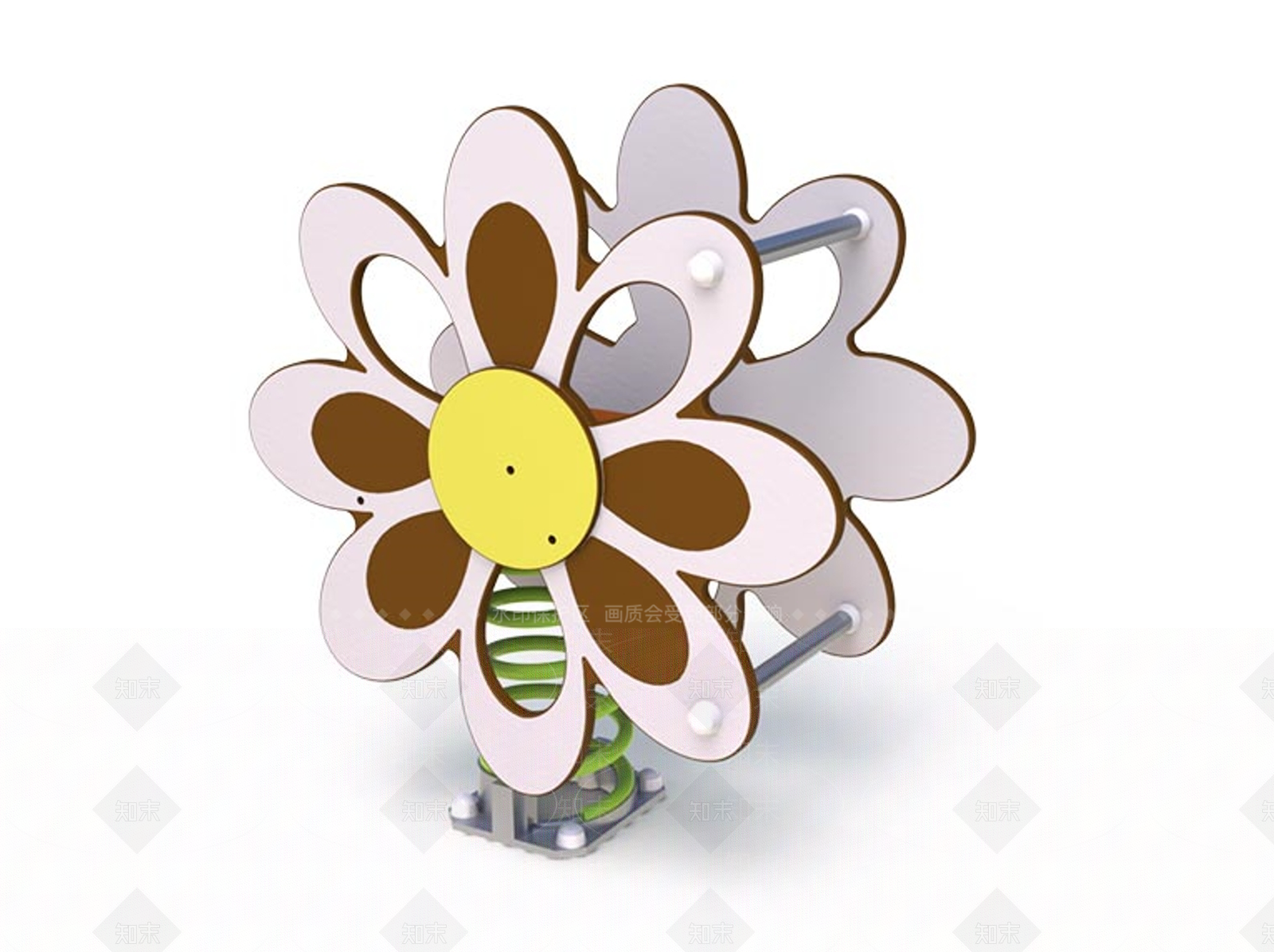 无动力游乐设施SU模型下载【ID:1160324560】