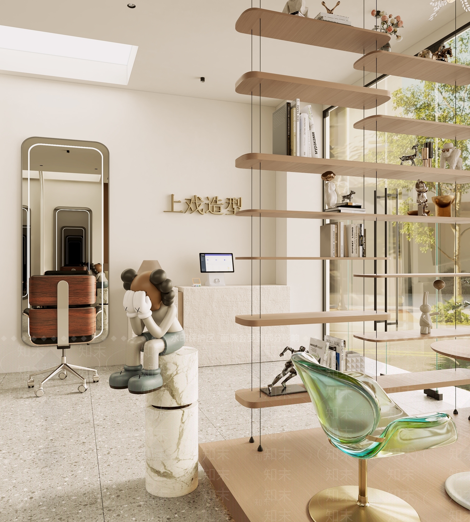 现代理发店3D模型下载【ID:1160335039】
