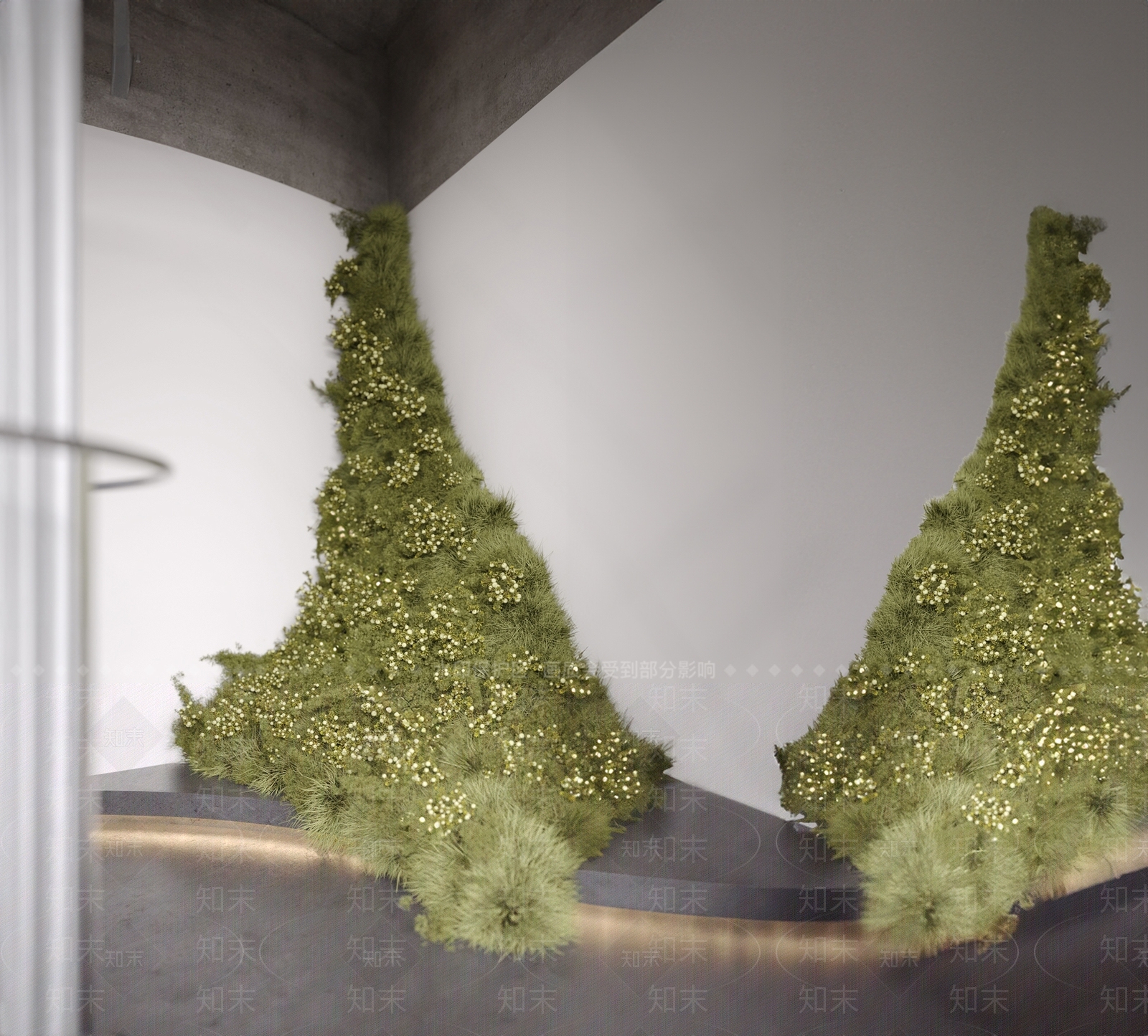 植物墙SU模型下载【ID:1160348305】