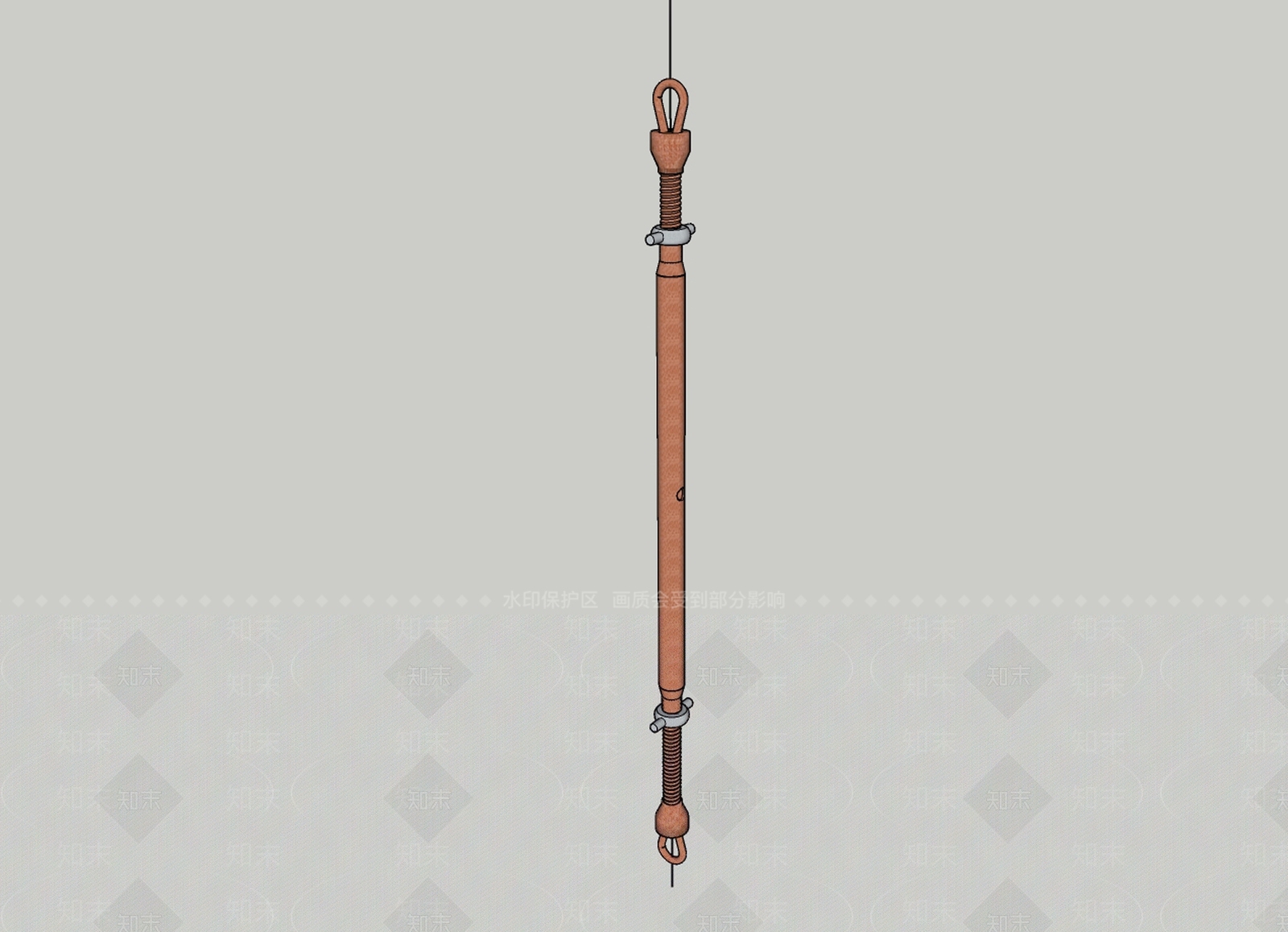 现代预制构件SU模型下载【ID:1160362971】