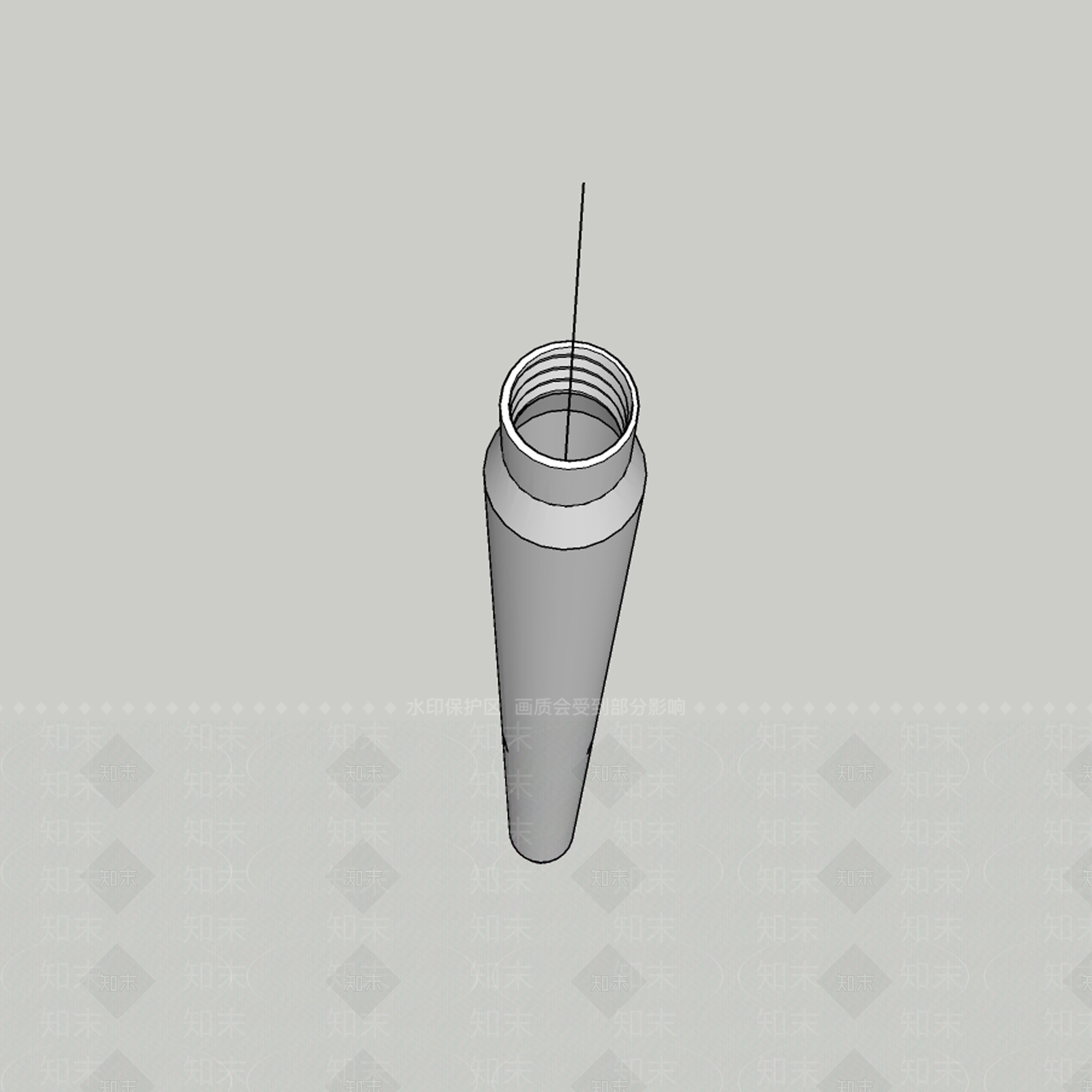 现代预制构件SU模型下载【ID:1160362971】