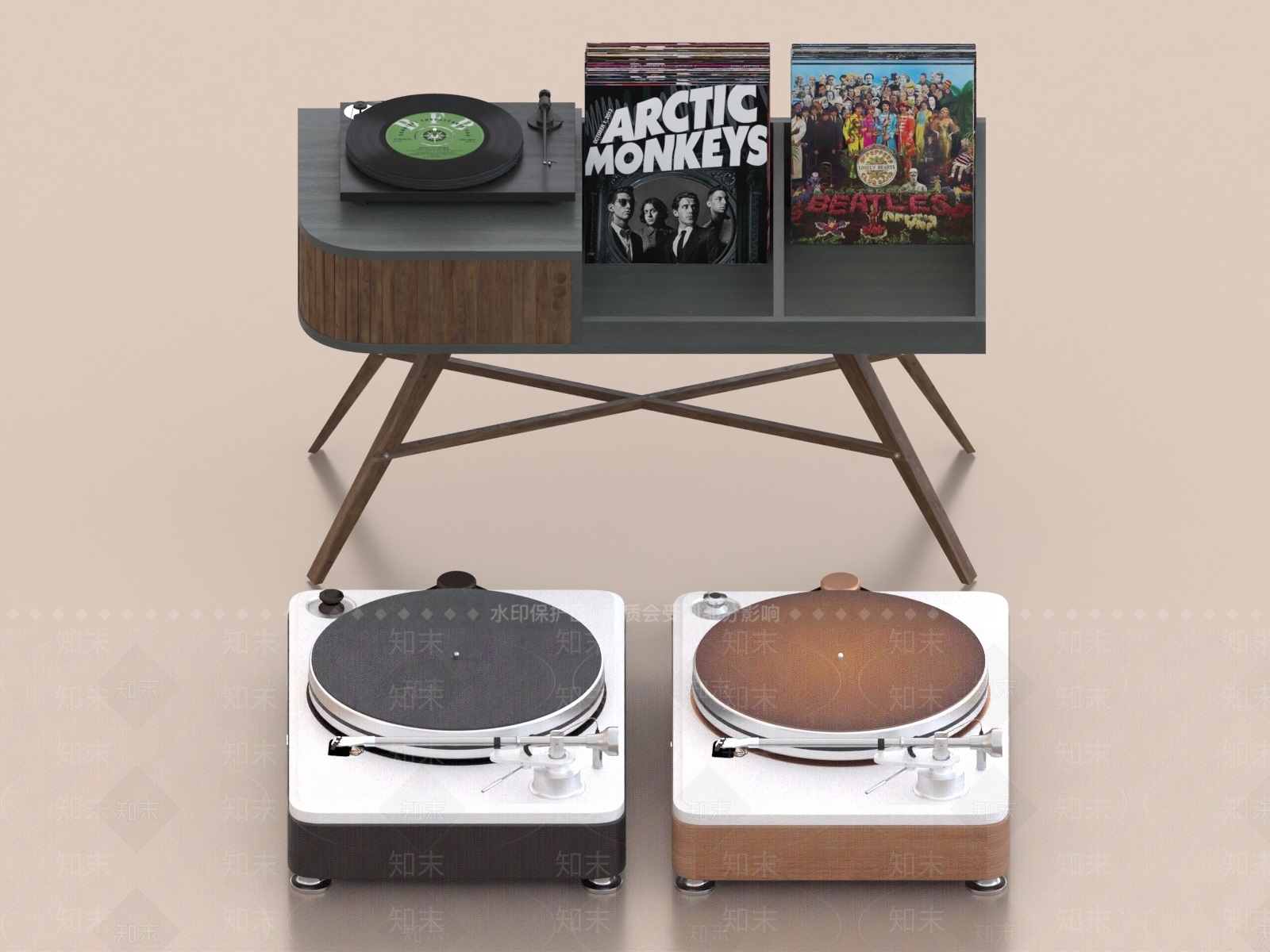 留声机3D模型下载【ID:1160374328】