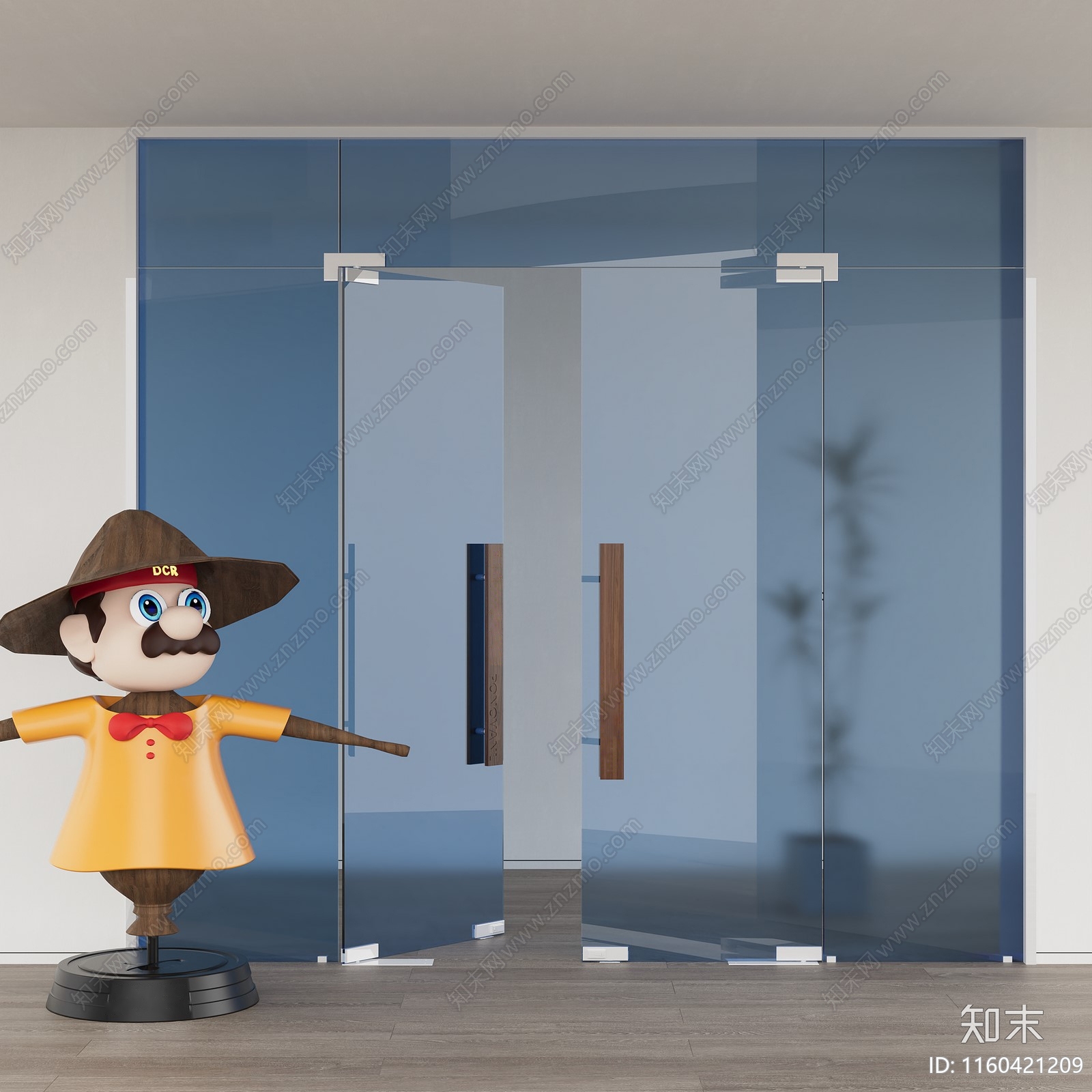 有色蓝色亚克力贴图下载【ID:1160421209】