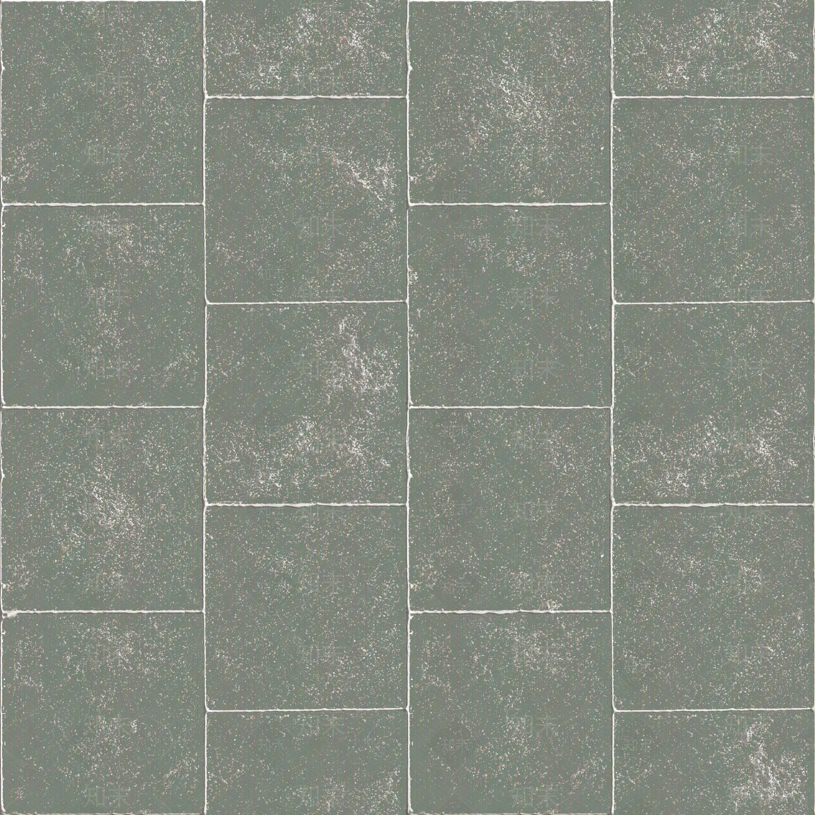 无缝绿色工字错拼仿古砖贴图下载【ID:1160437547】