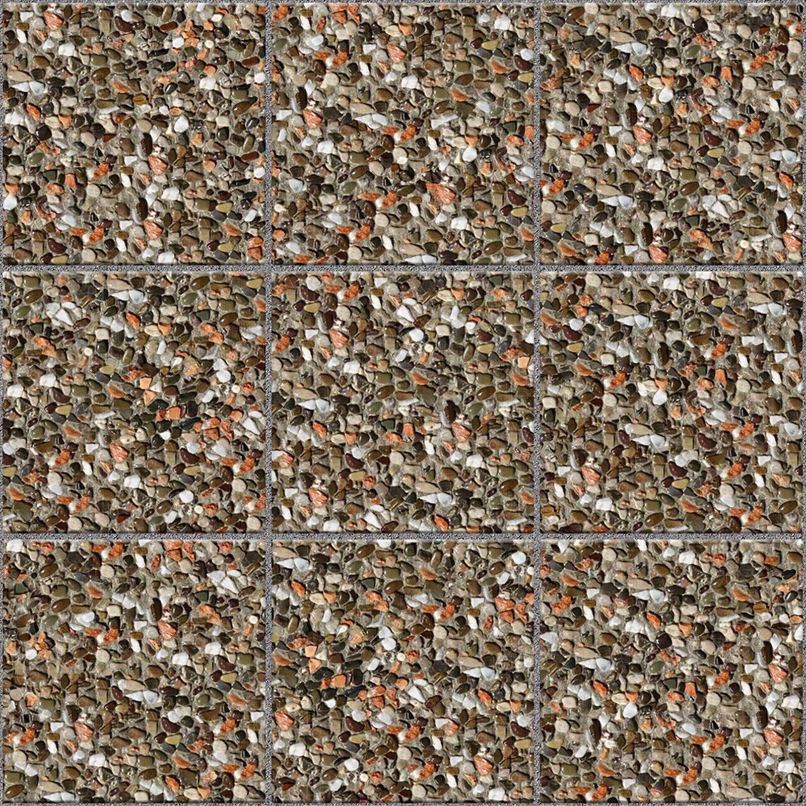 无缝鹅软石碎石砾石文化石墙面地砖人行道路地面贴图下载【ID:1160453974】