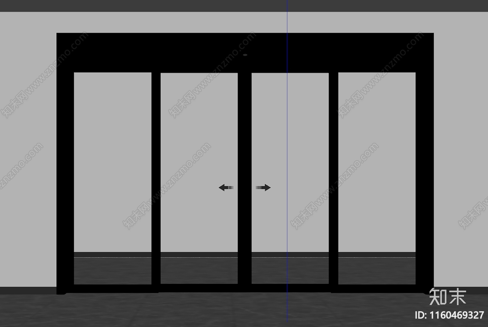 现代电动门SU模型下载【ID:1160469327】
