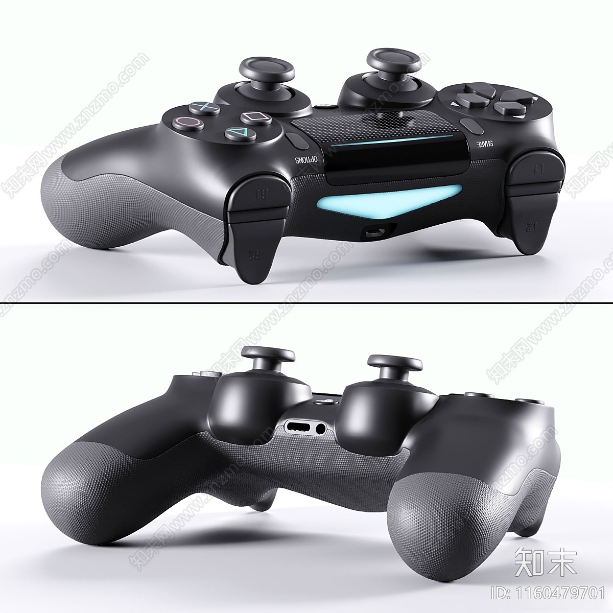 ps4游戏手柄3D模型下载【ID:1160479701】