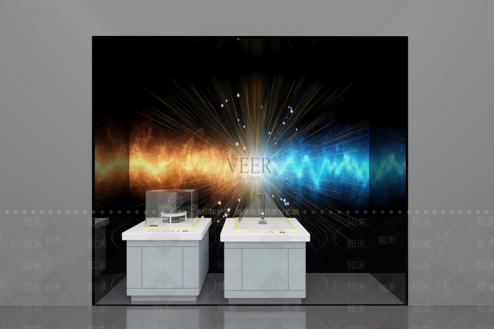 现代科技展项3D模型下载【ID:1160493221】