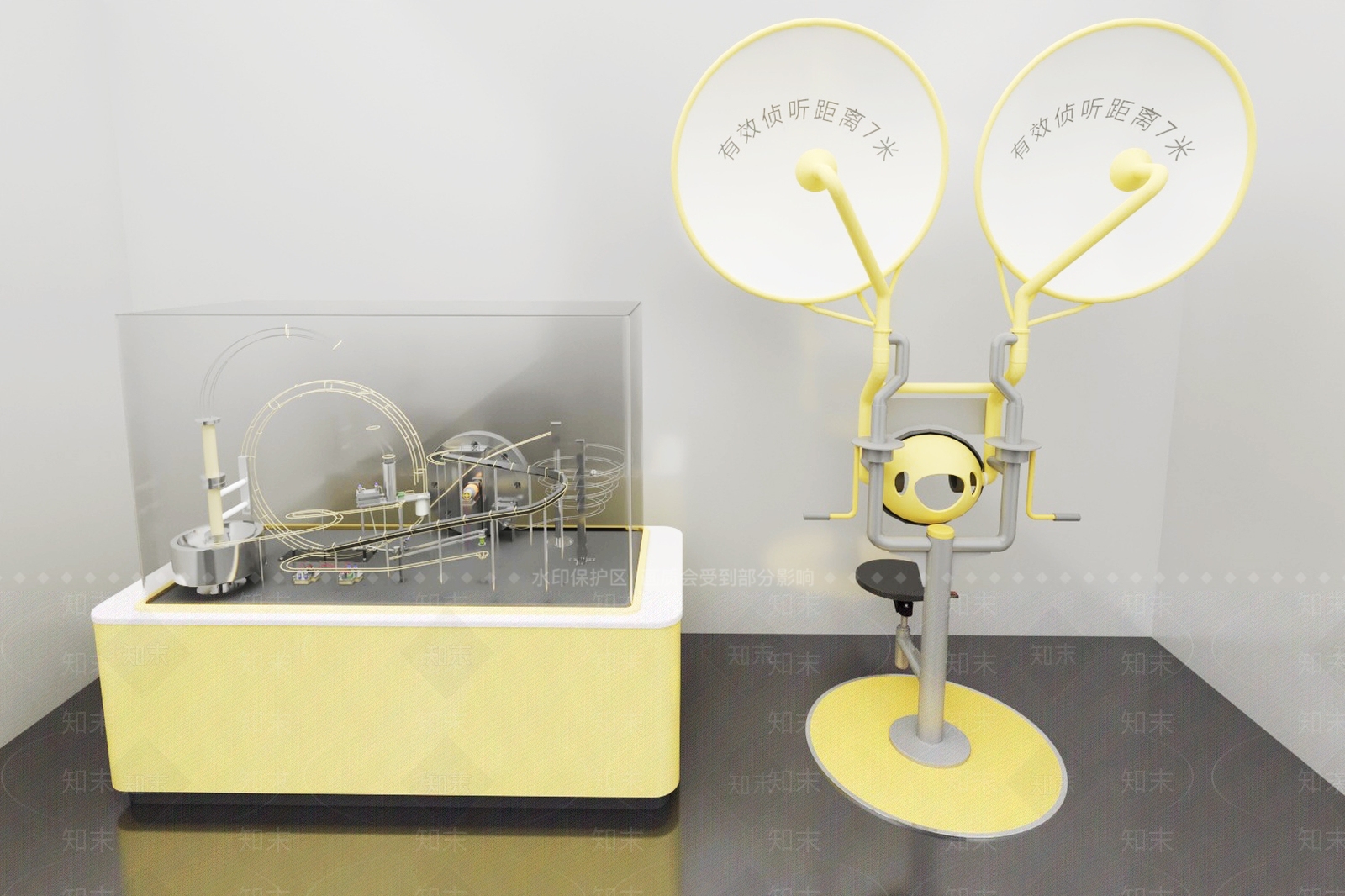 现代科技展项3D模型下载【ID:1160493751】